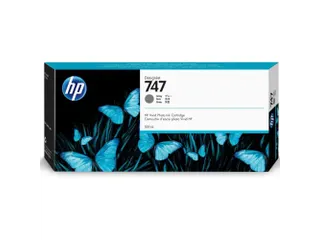 HP inktcartridge 747 Grijs 300ml P2V86A - 1