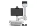 Ergotron SV Combo Wit PC Multimedia Standaard arm Muur