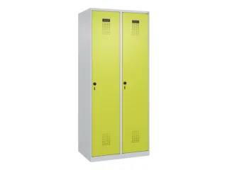 locker voor scheiding van kleding,HxBxD 1850x800x500mm,2vak - 2