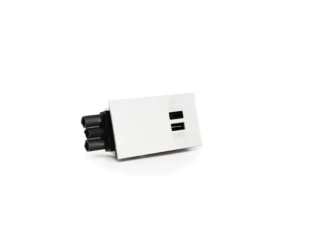 Lader USB type A+C 30W - 100 Wit voor Bento desktop locker