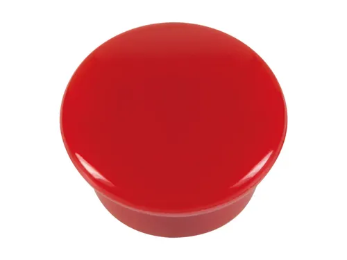 Magneet Westcott rood pak à 10st. Ø 15x8mm, 100g