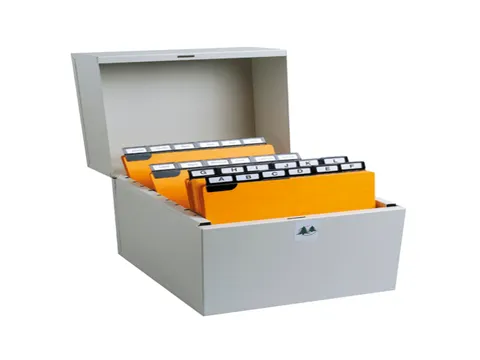 Kaartenbak metalib 5 00 - horizontaal