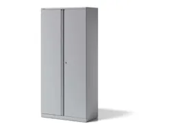 kantoorkast openslaande deuren HxBxD 1970x914x470mm Stalen Lichtgrijs