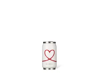 Thermosbeker Les Artistes Paris blik 280ml Love met rietje - 1