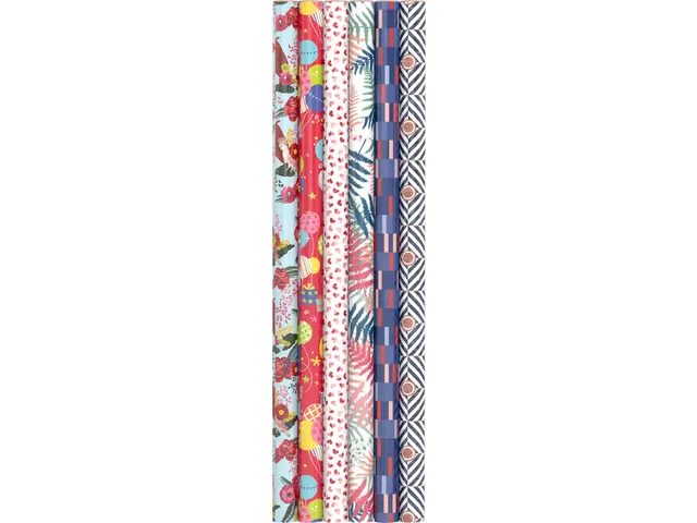 Inpakpapier IG Group All Occasions 200x70cm assorti