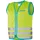 Crazy Monster Jacket Reflecterend Fluohesje Kind Groen Medium