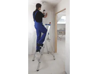 Ladder Aluminium Bordes H 0 95M 4Treden Incl. Bordes - 4