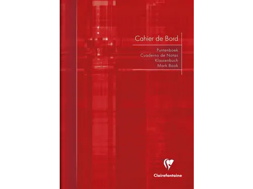Puntenboek leraren Clairefontaine A4 72 pagina's 110gr meertalig assor