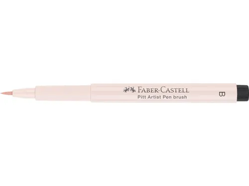 Tekenstift Faber-Castell Pitt Artist Pen Brush 114 bleekroze