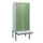 locker met bank,HxBxD 1950x800x815mm,2vak,vak B 400mm,cil.-slot