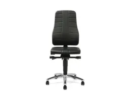 Werkstoel Ergoplus 40 Kunstleer Esd 450-600mmx460x410-470mm Wielen