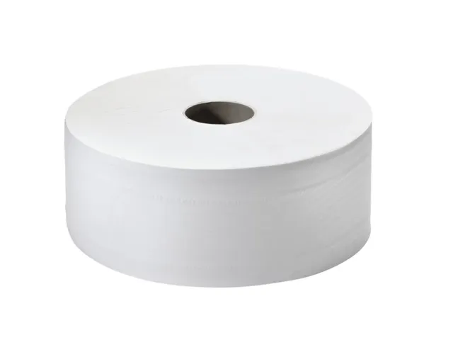 Toiletpapier Maxi Jumbo Eco Cellulose Maxi Jumbo 2-laags 380 Meter Wit