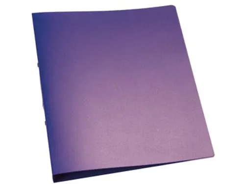 Ringmap A4 PP 2 Ringen 25mm Transparant Violet