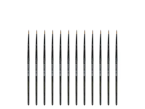 Penseel Kangaro Serie 340 rond Nr. 2 synthetisch doos 12 stuks