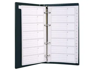 Telefoonregister navulling Kangaro A-Z 200x100mm 4-rings - 2