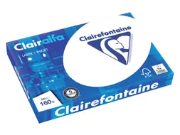 Kopieerpapier Clairefontaine Clairalfa A3 160 Gram Wit