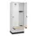 locker met bank,HxBxD 1950x800x815mm,2vak,vak B 400mm,draaigrendel