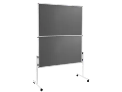 ECONOMY inklapbaar workshopbord grijs vilt 150x120cm