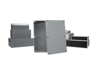 Waterbestendige ABS-Behuizing - Donkergrijs 222x146x55mm - 2