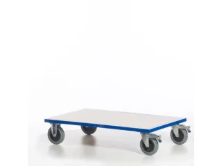 platformwagen,draagverm. 600kg,laadvl. LxB 1200x800mm,houtplaat - 8