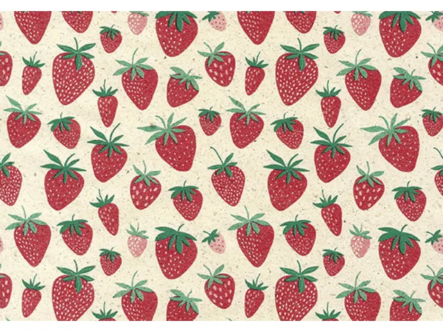 Rotolux Apparaatrol Strawberry 200mx30cm inpakpapier