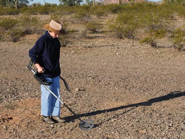 Metaaldetector Met Lcd Display
