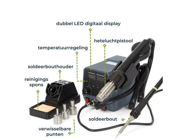 Multifunctioneel Soldeerstation Voor SMD-Componenten