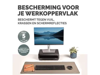 Bureau-onderlegger Fellowes Breyta zand 80x40cm - 11