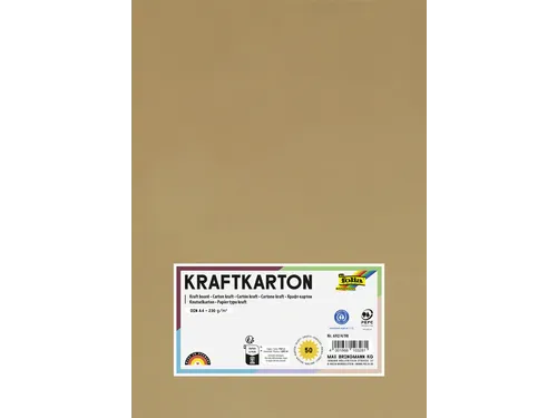 Kraftpapier Folia A4 230gr 50 vel