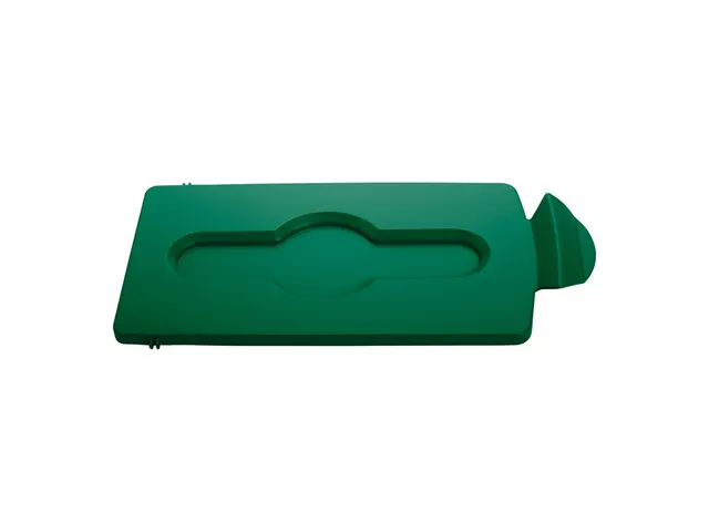 Deksel Gesloten Voor Slim Jim Recyclingstation Groen