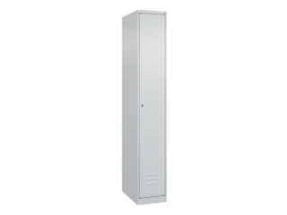 locker,HxBxD 1850x300x500mm,1vak,vak B 300mm,cil.-slot,staand op vloer - 1