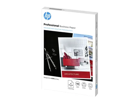 Fotopapier laser HP 7MV83A 200 gram A4 glans wit 150vel