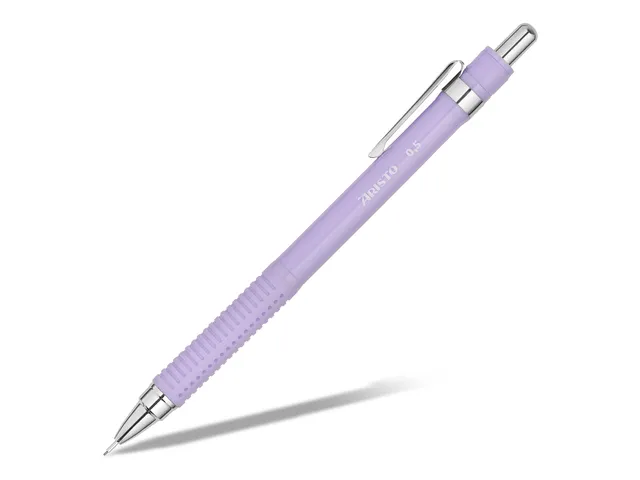 Vulpotlood Aristo Soft Lavender 0,5 rubbergrip, metalen clip