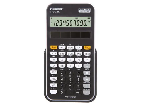 Calculator Fiamo ECO 30 BK zwart-wit