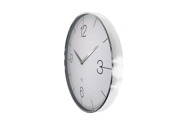 Horloge murale NeXtime Finesse Ø51cm argent