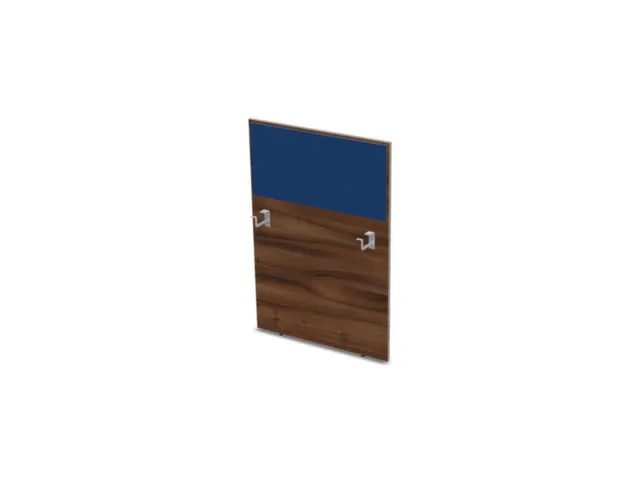baliepaneel bureau aanbouw rechts NP-tiepolo nut BN6016-blauw 800mm