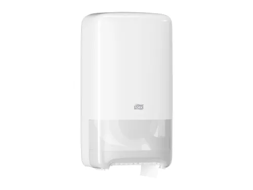 Tork 557500 T6 Toiletpapier Dispenser Twin Mid-size Elevation Wit