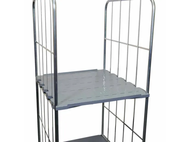 hygiënisch legbord,v. Gaasbox BxD 710x762mm,draagverm. 150kg,HDPE