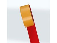 tape vinyl rood band LxB 25mx50mm met antislip-eigenschappen