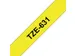 Ruban de lettrage Brother P-Touch TZe-631 standard 12mm noir sur jaune