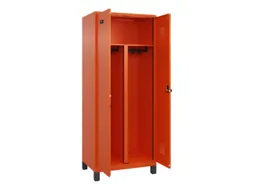 PBM-locker,HxBxD 1950x800x500mm,2vak,vak B 400mm,draaigrendel
