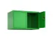 opzetkast,v. locker,2vak.,vak B 400mm,HxBxD 500x800x500mm,cilinderslot