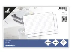 Systeemkaart Kangaro 125x200mm lijn 190 grams pak a 100 vel
