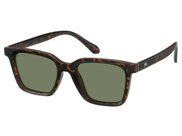 Zonnebril Montana smoke gepolariseerd glas mat turtle