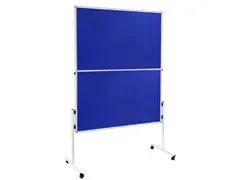 ECONOMY inklapbaar workshopbord blauw 120x150cm vilt