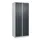 Z-garderobekast,HxBxD 1850x800x500mm,vak B 200/400mm,cil.-slot