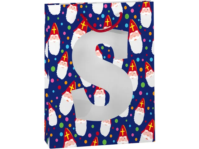 Sachet cadeau Saint-Nicolas avec fenêtre