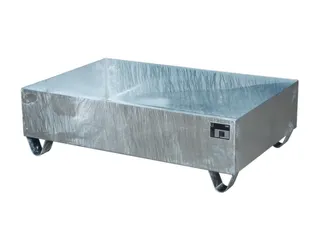 Systeem-Opvangbak 2x 200l Opvangvol. 224l 360x 1200x 800mm Verzinkt - 1
