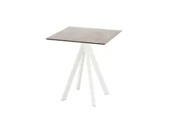 bistrotafel,HxBxD 730x700x700mm,rechthoekig,4voeten wit