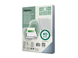 Voorblad Fellowes A4 Pvc 180 Micron Transparant - 1